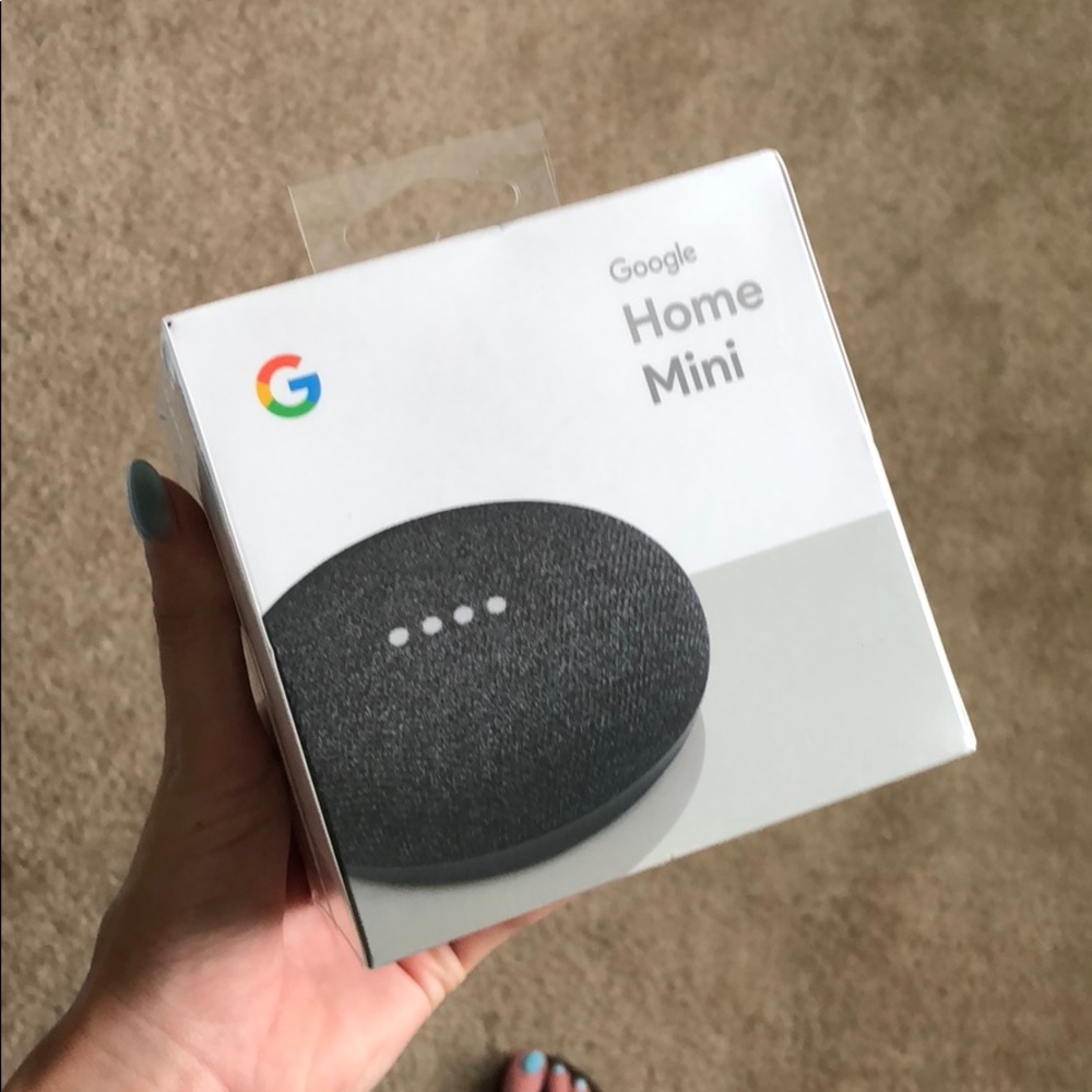 NEW Google Home Mini Charcoal